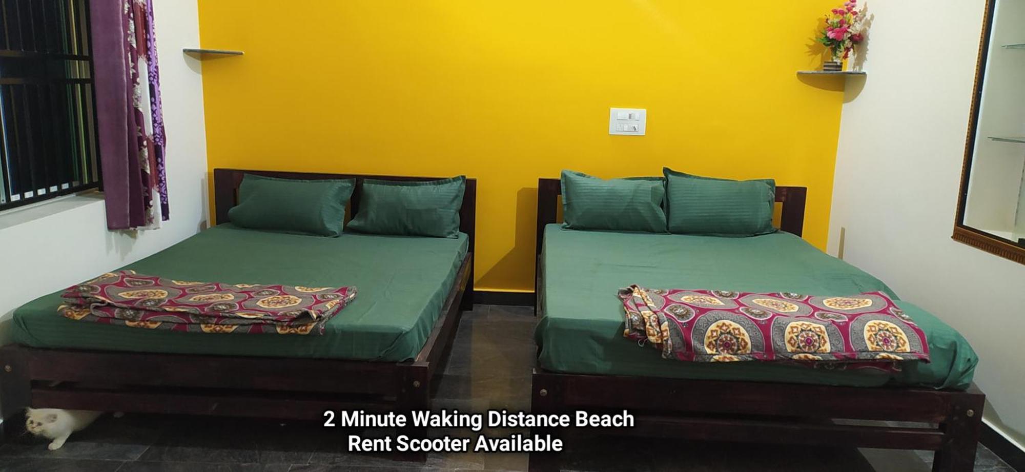 Ratnakar Arundekar Home Stay In Beach Side Ac Room Gokarna  Exteriér fotografie